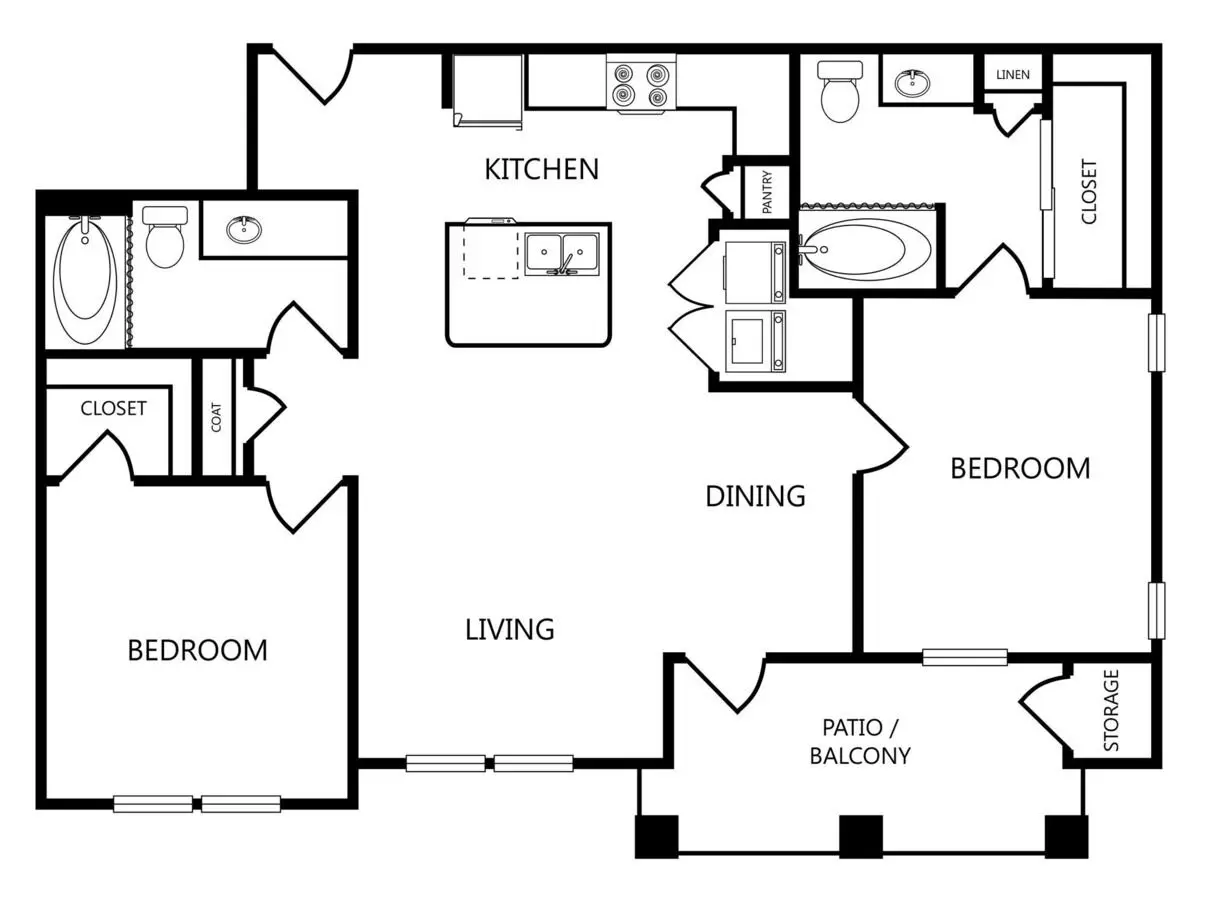 B1 4207 floor plan