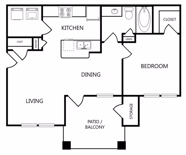 A1 4303 floor plan