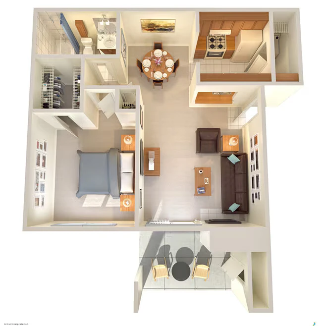 Xanadu 0822 floor plan