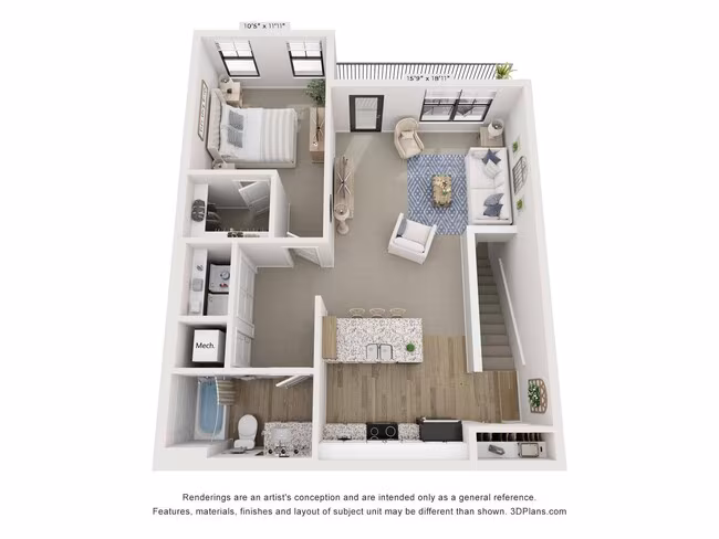 Unit 1605 1602 floor plan