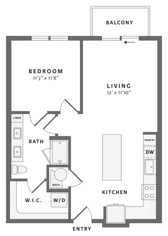 A2-1 1-518 floor plan