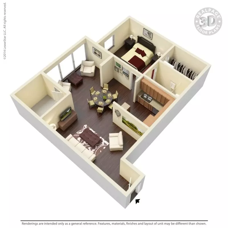 A1 0326 floor plan