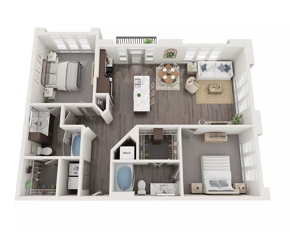 Unit 4202 4202 floor plan