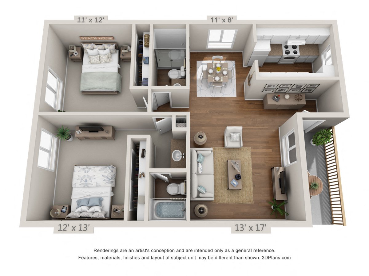 Unit 125 125 floor plan