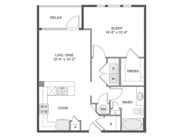 A3a 1-1161 floor plan