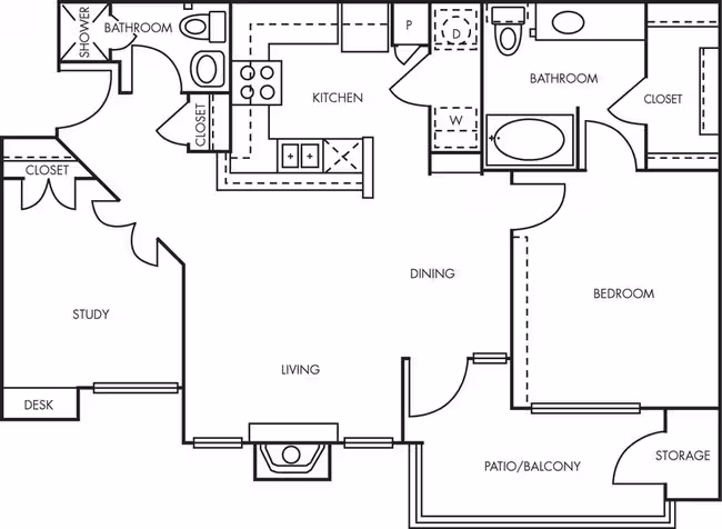 Evergreen 1415 floor plan