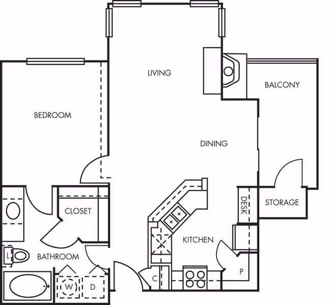 Poplar 1012 floor plan