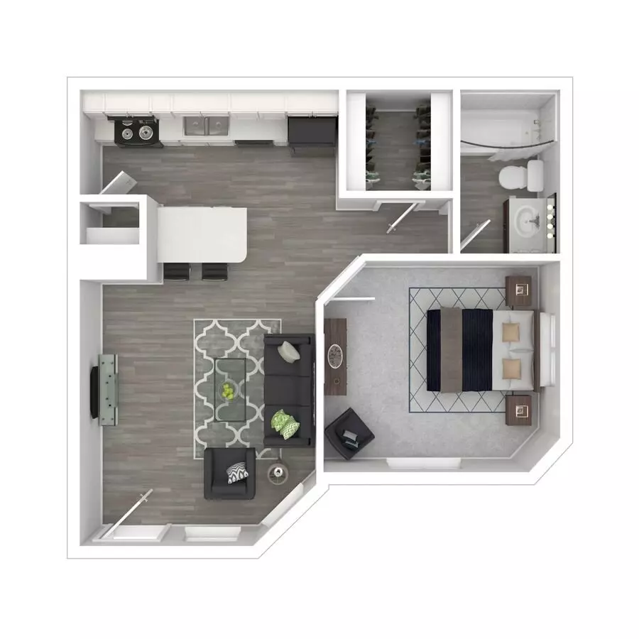Unit 2716P 2716P floor plan