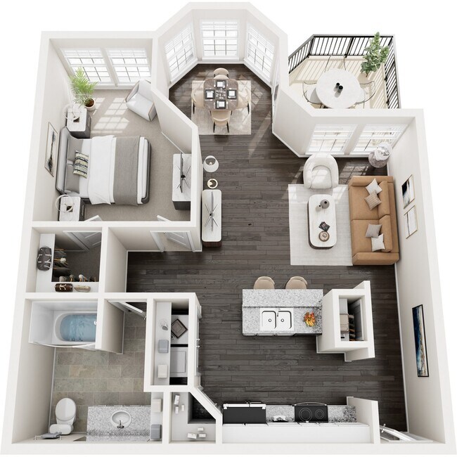 Unit 4102 16102 floor plan