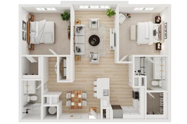 Unit 1344 1344 floor plan