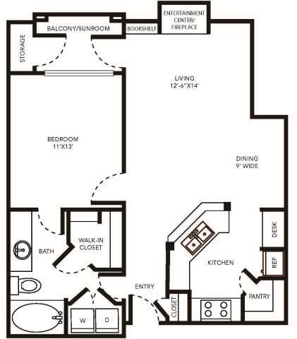 A3 0111 floor plan