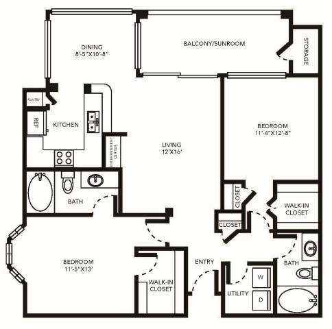 B2 0116 floor plan