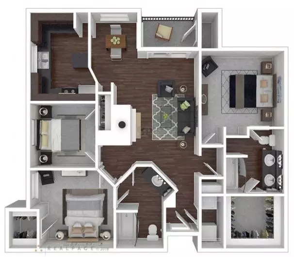 Unit 1412 1412 floor plan