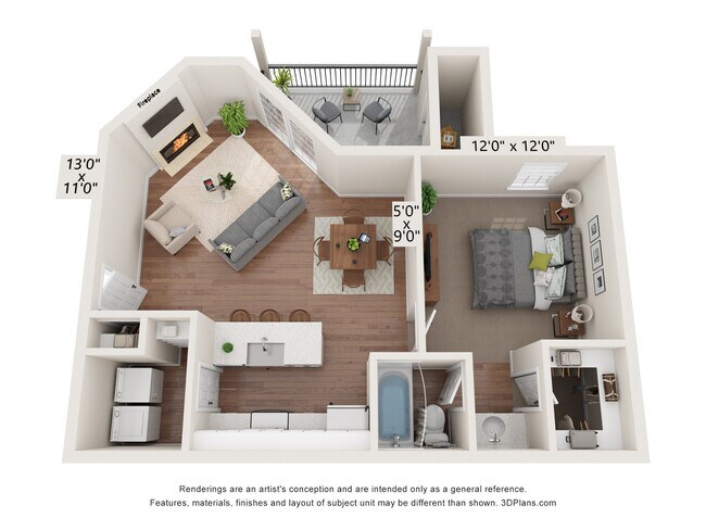 Unit 2035 2035 floor plan
