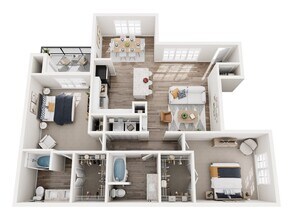 Bordeaux 02-1321 floor plan
