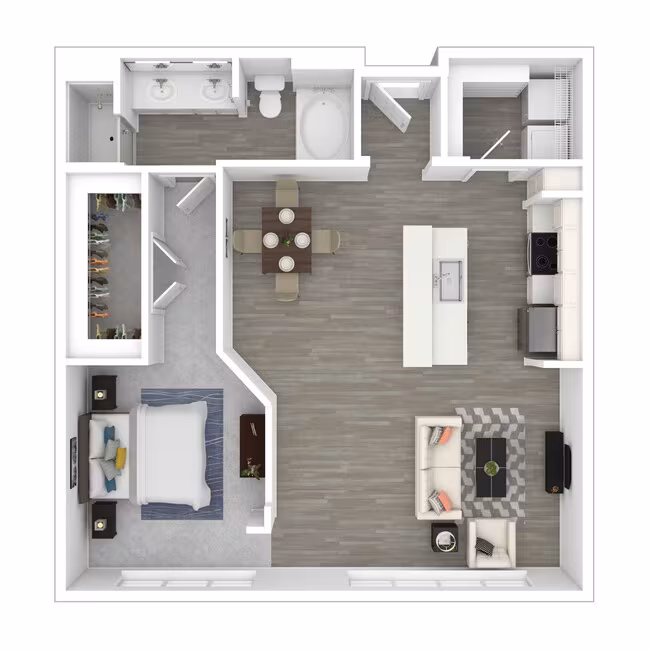 Unit 4104 3104 floor plan