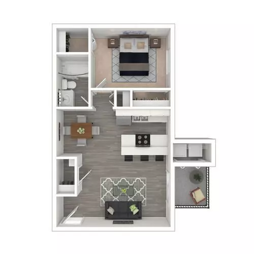 Unit RN-208 RN-208 floor plan