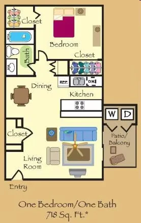 Unit RN-88 RN-88 floor plan