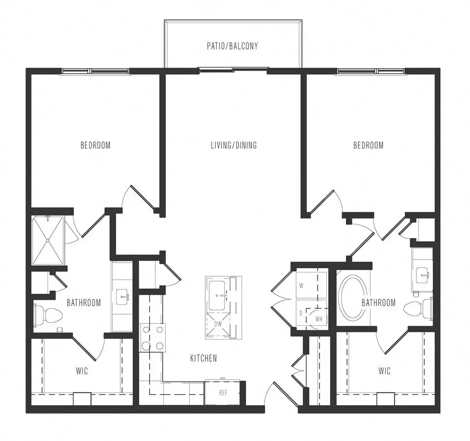 Unit 223 223 floor plan