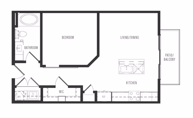 Unit 358 155 floor plan