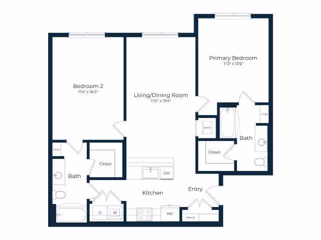Unit 4201 4201 floor plan