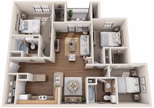 Unit 6-6303 2-2202 floor plan