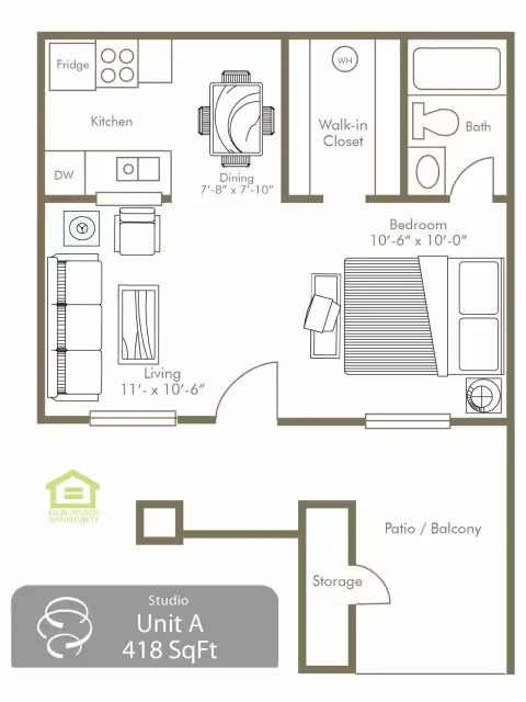 A 2124 floor plan