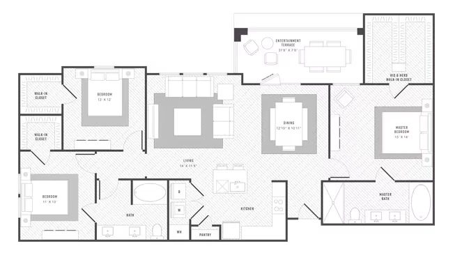C1-Fanfare 4-4303 floor plan