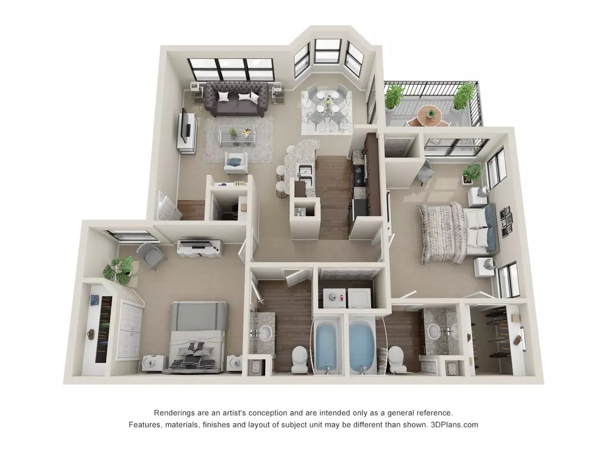 Unit 02208 02208 floor plan