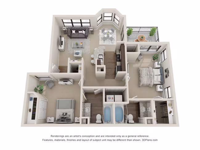 Unit 04207 04207 floor plan