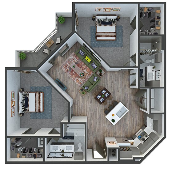 Bowery 2120 floor plan