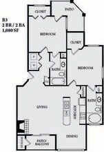 B3-IR 1522 floor plan