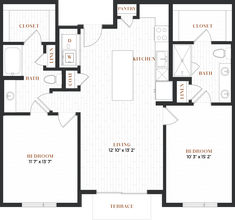 Unit 1235 1235 floor plan