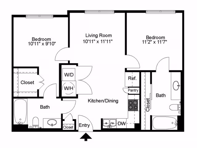 Unit 6203 6203 floor plan