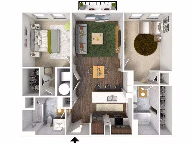 Unit 6306 6306 floor plan