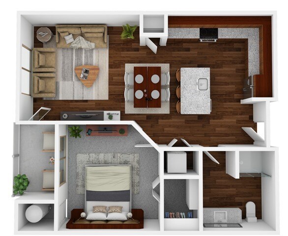 Unit 421 421 floor plan