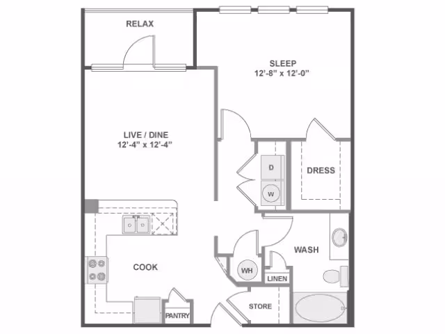 A3a 1-1330 floor plan