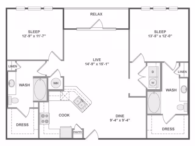 C6 1-1138 floor plan