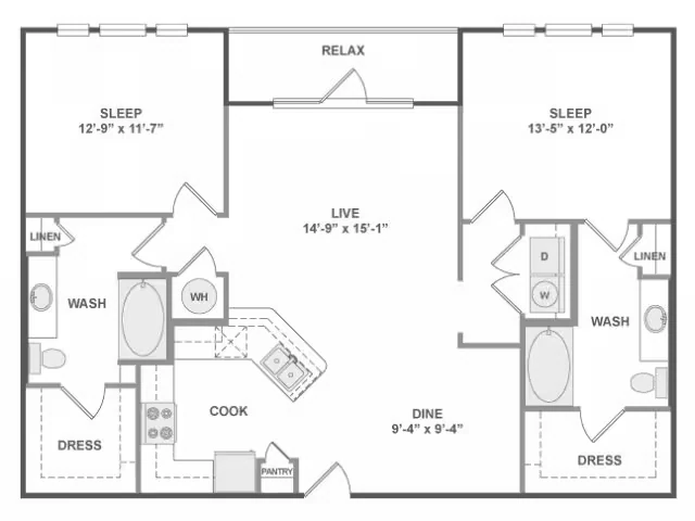C6 1-1115 floor plan