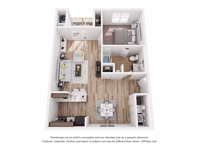 Unit 3-304 301 floor plan