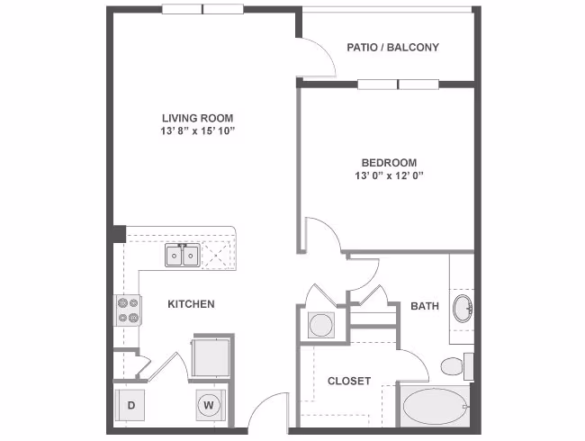 Unit 17-2162 17-2162 floor plan