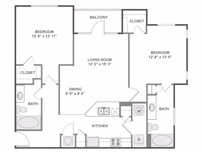 Unit 14-3131 14-3131 floor plan