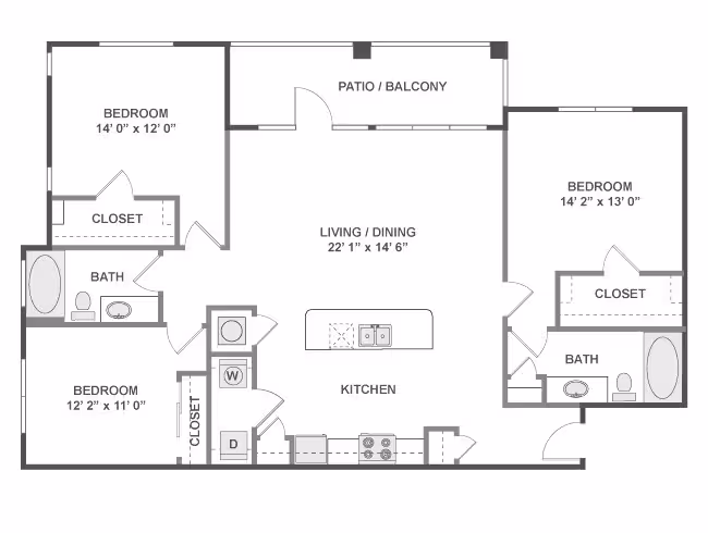 D6 7-2089 floor plan