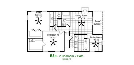 B3A 233 floor plan