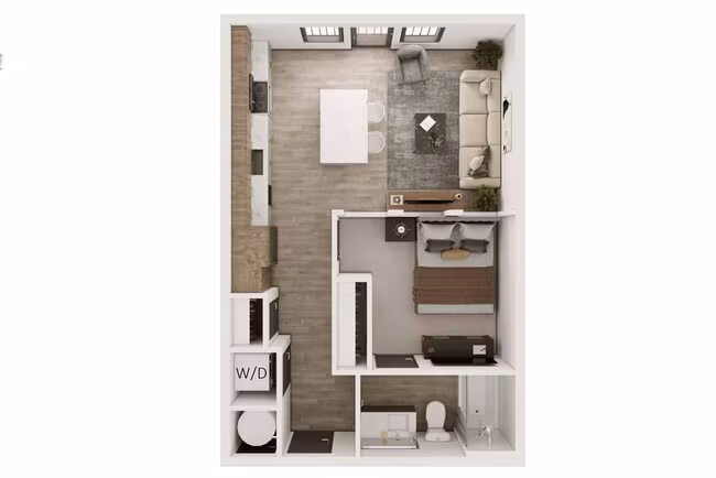 Unit 1205 1333 floor plan