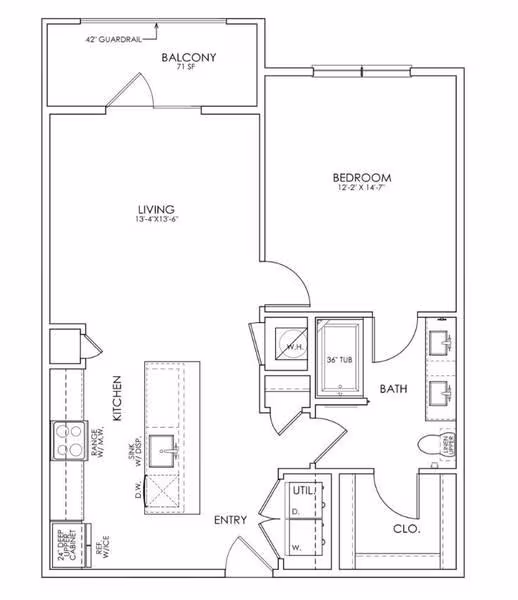 Unit 4211 4211 floor plan