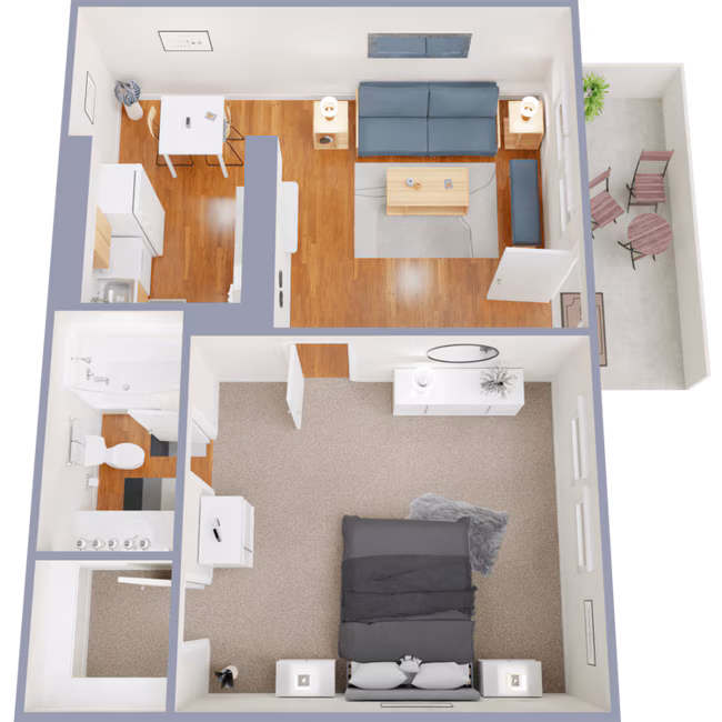 Unit 311 302 floor plan