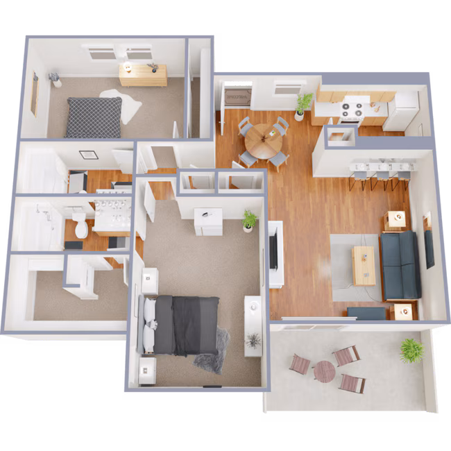 Unit 120 225 floor plan