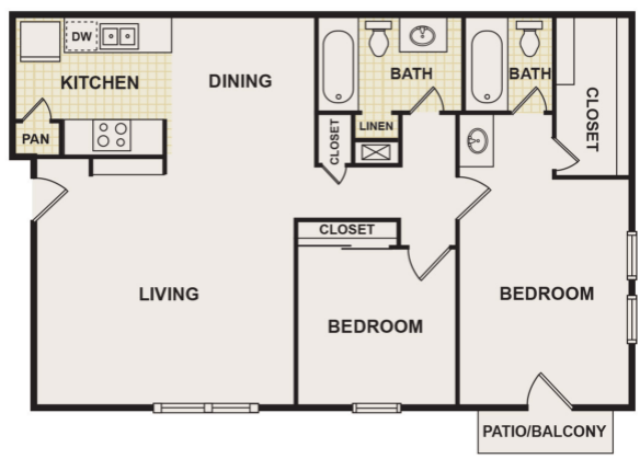 2D 114 floor plan