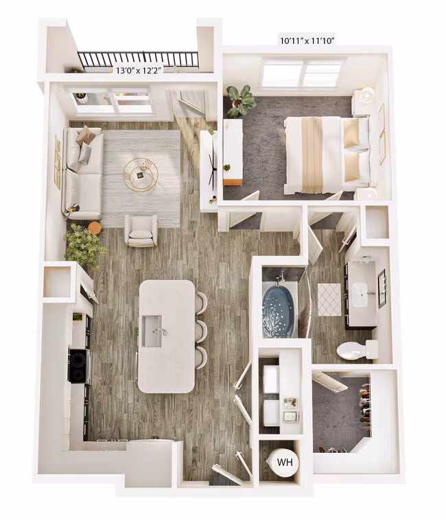 Unit 4304 4304 floor plan